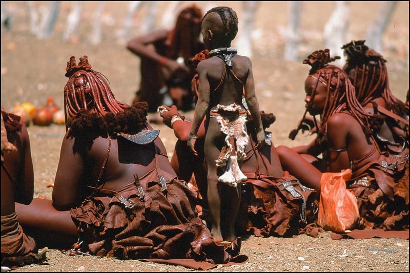 Ethnic dancers at a festival